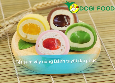  Tết sum vầy cùng bánh tuyết đại phúc