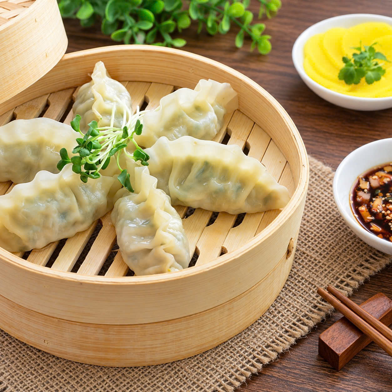 Bánh Mandu thịt Bắp gói to