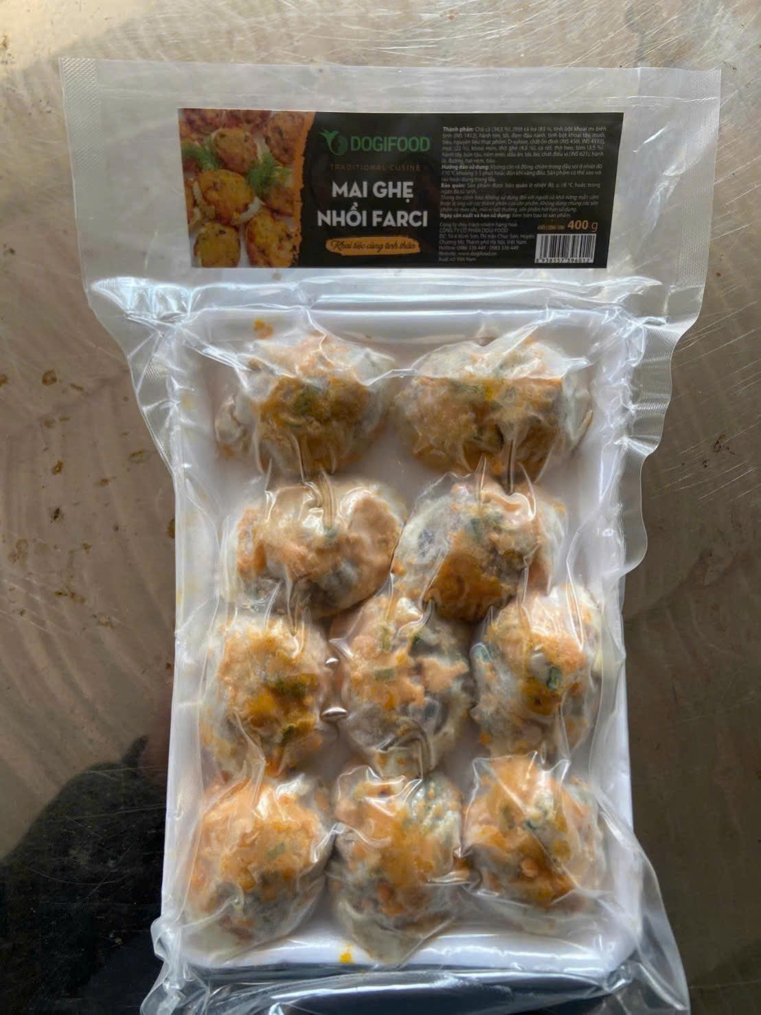 Chả mai ghẹ Dogi AT